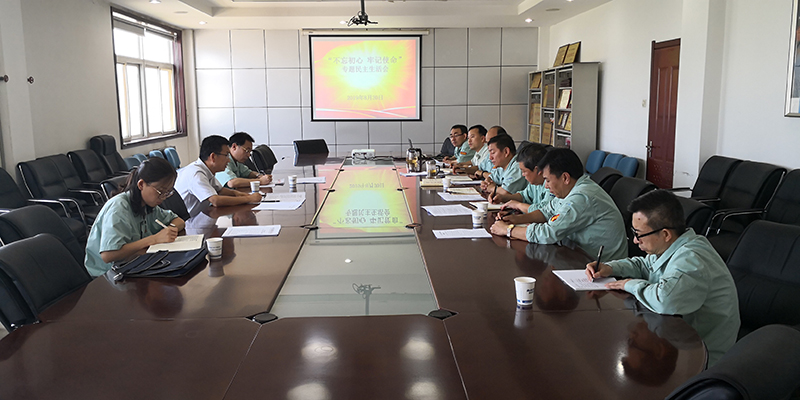 公司領導王文生雷讓岐參加指導基層單位“不忘初心、牢記使命”專題民主生活會